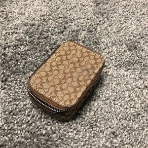 Coach Small Zip-up Case